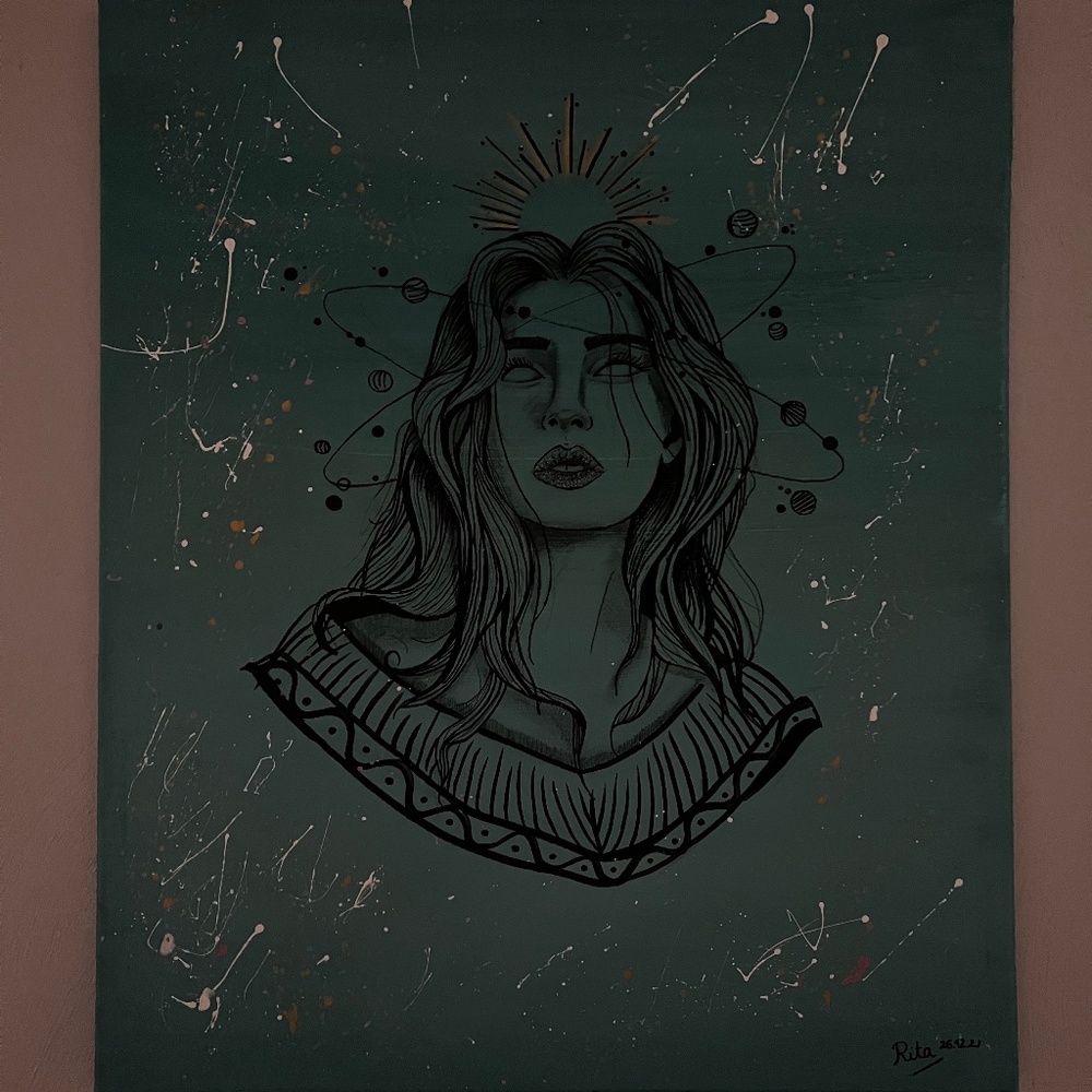Canvas Painting (Original Mixed Media Artwork)